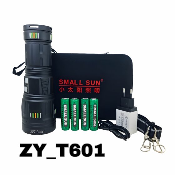 چراغ قوه زوم دار چهار باتری اسمال سان SMALL SUN ZY-T601