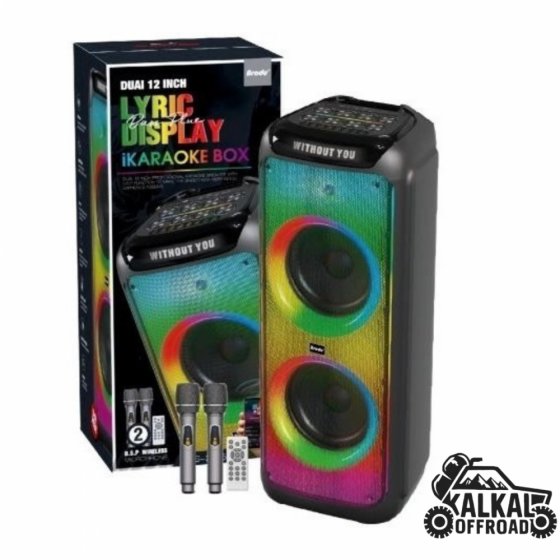 اسپیکر بلوتوثی بزرگ Brodu BTS-2125 | مناسب مهمانی، اجرا و فضای باز