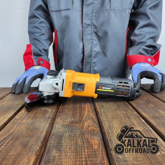 مینی فرز کلید بغل 1500 وات اینتیمکس مدل 023311 | فرز 115 میلیمتری صنعتی