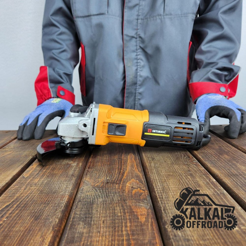 مینی فرز کلید بغل 1500 وات اینتیمکس مدل 023311 | فرز 115 میلی‌متری صنعتی
