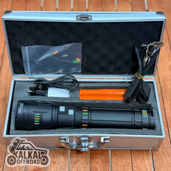 چراغ قوه اسمال سان مدل SmallSun ZY-T600 جعبه فلزی