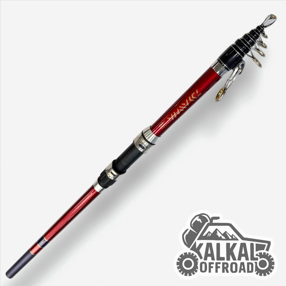 چوب تلسکوپی دایوا حلقه تاشو | سبک، مقاوم و مناسب پرتاب بلند