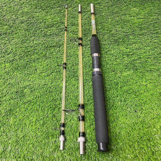 خرید چوب ژله‌ای سه تیکه آلبااستار 3.6 متر | سبک، LED دار و مناسب قایق و سد