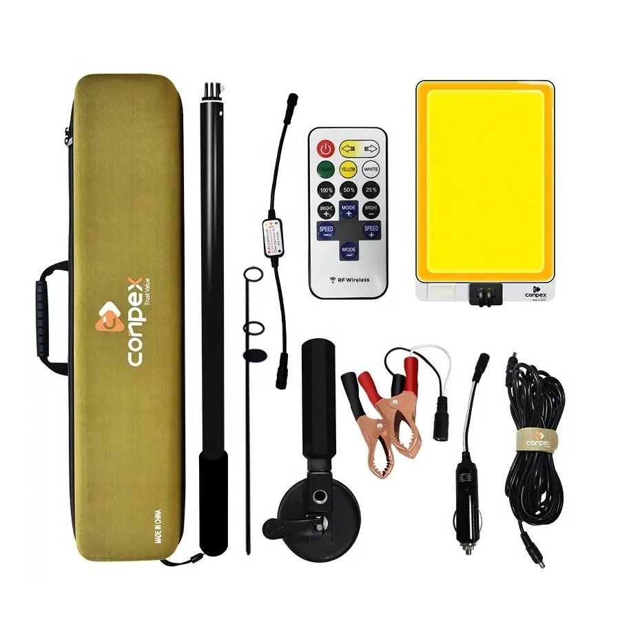 چراغ کمپینگ کانپکس FR-06 COB RF |پایه وکیومی
