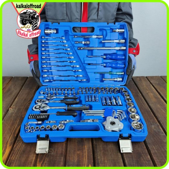 جعبه بکس و سری آچار صنعتی اینتیمکس مجموعه 121 عددی INTIMAX-4008 جعبه بکس و سری آچار صنعتی اینتیمکس مجموعه 121 عددی INTIMAX-4008