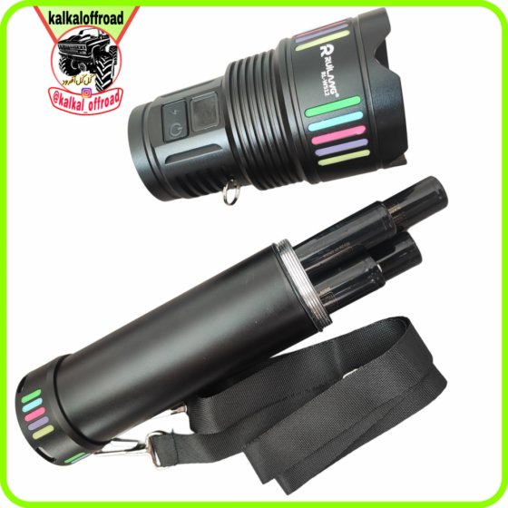 چراغ قوه زوم دار رولینگ اقلام همراه چراغ قوه W512