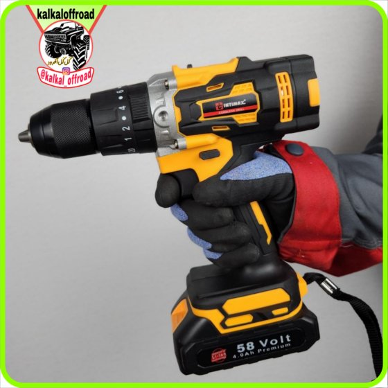 دریل شارژی اینتیمکس مدل 924 گیربکسی INTIMAX 0924